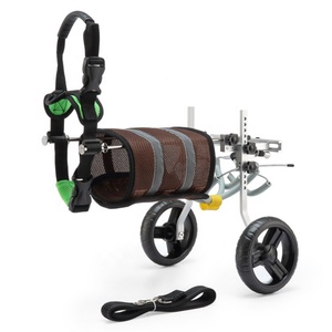 USMILEPET Chariot d'assistance pour chiens en aluminium, très vendu - Écologique, toutes saisons, robuste et adapté aux chiens handicapés - Product Image 1