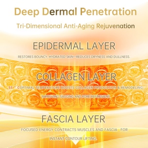 Nouvel appareil de beauté à usage domestique 2025, masseur oculaire anti-âge, appareil de lifting facial, machine anti-rides, 2 cartouches - Product Image 4