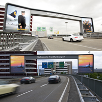 Écran LED extérieur haute luminosité IP65 pour la signalisation numérique des aéroports, des centres de transport et des stades