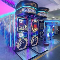 Machine de boxe électronique pour adultes, machine de boxe à pièces, divertissement de rue, parc d'attractions intérieur et extérieur