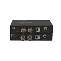 12G SDI 4K Video-Glasfaser-Extender 10KM Sender-Empfänger mit BNC-Schnittstelle