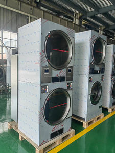 Machine à sécher OPL/Coin Stack Sèche-<span class=keywords><strong>linge</strong></span> 16kg/22kg/27kg Acier inoxydable Laveries commerciales entièrement automatiques de grande capacité - Product Image 5