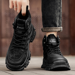 Zapatos de Invierno Cálidos e Impermeables para Hombre, Botas de Invierno Perfectas para Pasear a los Perros Diariamente y Aventuras de Senderismo al Aire Libre - Product Image 4