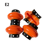 Insert élastique E2 de remplacement de fabrication chinoise pour accouplement Omega d'origine en stock, moyeux personnalisés disponibles