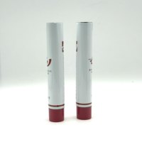 Tube en aluminium D19 de haute qualité, 10g, 15g, 1OZ, avec bouchon à vis blanc pour compléments alimentaires pour animaux, pommades nutritives, gel anti-boules de poils