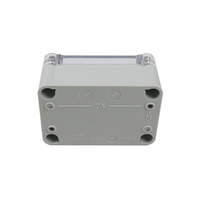 Boîtier transparent en plastique ABS, étanche, anti-poussière, boîte de connexion 90x60x40mm