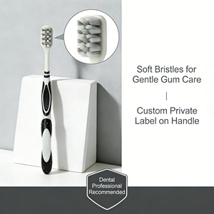 Cepillo de Dientes de Uso Diario con Cerdas Suaves y Redondeadas para Adultos, Mango Antideslizante, Cuidado Dental, Cepillo de Limpieza Dental - Product Image 4