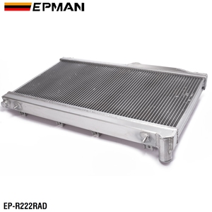 Radiador de aluminio de 2 filas EPMAN Racing para Subaru Impreza WRX 08-14 STI 08-16 Legacy Outback 05-09 Forester 09-13 M/T - Product Image 6