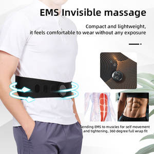 <span class=keywords><strong>Ceinture</strong></span> de massage avec 8 modes de massage, 20 niveaux <span class=keywords><strong>d</strong></span>'intensité, contrôleur intelligent respirant, micro-courant EMS, soutien lombaire - Product Image 6