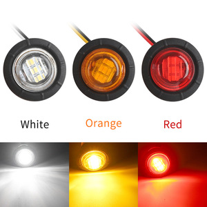 Indicador lateral de camión Hawkeye <span class=keywords><strong>3</strong></span> LED, luz de coche pequeña, retroadaptación para uso de señal de barco, otros accesorios de luz de coche - Product Image 4