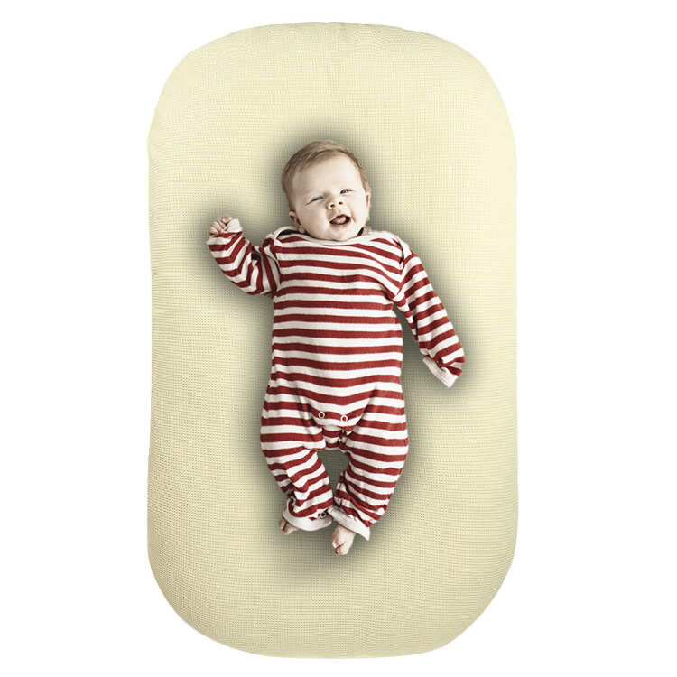 Хлопковый вафельный съемный чехол для новорожденного, сна, отдыха