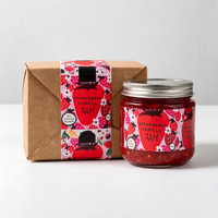 Etiquetas Personalizadas Impresas a Todo Color para Frascos de Mermelada - Pegatinas Envolventes de Vinilo Impermeables para Envasado de Alimentos y Conservas