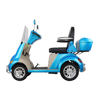 Scooter de mobilité électrique à quatre roues certifié CE europe pour personnes âgées