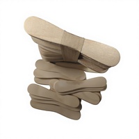 Bâtonnets de crème glacée en bois de bouleau, cuillères biodégradables, écologiques, jetables, DIY, faits maison, emballage individuel