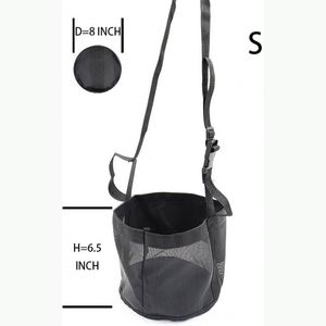 Muestra gratuita: Bolsa ajustable para alimentación de caballos con almohadilla cómoda para el cuello, bolsa de lona resistente y duradera para grano y alimento para caballos. - Product Image 2