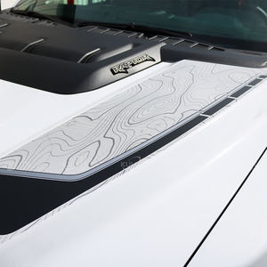 สติกเกอร์ไวนิลลายทางด้านข้างรถบรรทุกสติกเกอร์ติดประตูลายขวางกราฟิกสำหรับรถแข่ง - Product Image 2