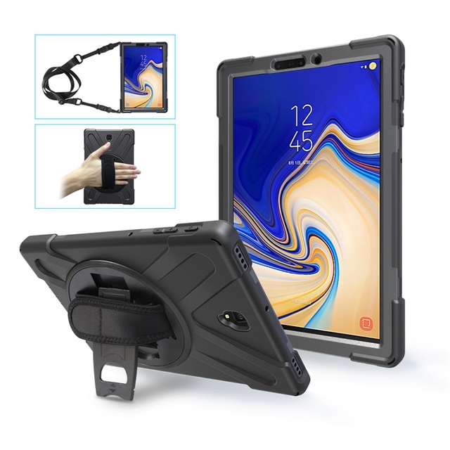 Heavy Duty Shockproof Tablet Cover Case for Samsung Galaxy Tab S4 10.5 Inch Case With Kickstand