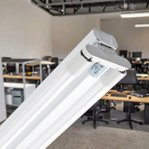 Độ sáng cao T8 <span class=keywords><strong>T5</strong></span> <span class=keywords><strong>LED</strong></span> ống ánh sáng lịch thi đấu 2ft 4ft đôi ống Bracket với độ sáng cao đèn Holders & căn cứ - Product Image 4