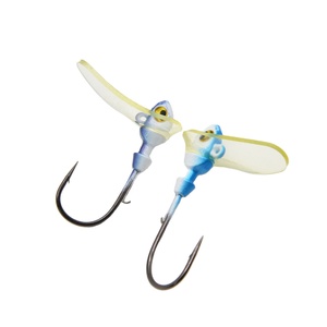 Offre Spéciale Mustad #32786 tungstène Scrounger Jig Head leurre pour rivière lac ruisseau pêche sans jupe en Silicone - Product Image 1