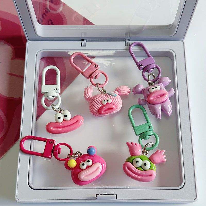 かわいいフライドポテトボーイキーホルダー サンフが贈る女性向けギフト