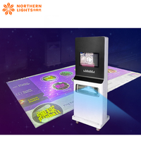 Jeu de projection de sol interactif tout-en-un Projecteur de réalité augmentée Jeu de projection de sol mobile interactif
