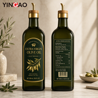 Étiquettes personnalisées pour bouteilles d'huile d'olive, impression en rouleau, étiquettes adhésives, marquage à chaud, autocollants de marque en feuille d'or, autocollants logo personnalisés