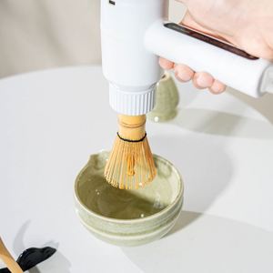 Batidor Eléctrico para Matcha, 3 Velocidades Ajustables, Carga Rápida Tipo-C, Dispositivo para Batir Rápidamente el Té Matcha - Product Image 1