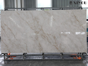 Piedra Sinterizada con Aspecto de Mármol, Mármol Artificial, Piedra Sinterizada para Pisos Interiores, Paneles de Pared, Decoración, <span class=keywords><strong>Encimera</strong></span> de Piedra Sinterizada - Product Image 3