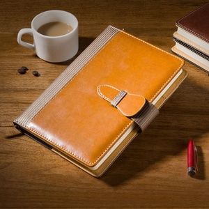 Business College Tùy Chỉnh Logo Máy Tính Xách Tay Bìa Cứng Uptodate Mua Da Điều Hành Bán Buôn Nhà Quy Hoạch Với Khóa Đóng Cửa - Product Image 4