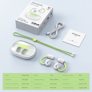 Écouteurs sans fil ONIKUMA <span class=keywords><strong>T25</strong></span>, écouteurs <span class=keywords><strong>Bluetooth</strong></span>, écouteurs à oreille ouverte - Stéréo HiFi, appels clairs, micro, 30H d'autonomie - Product Image 6