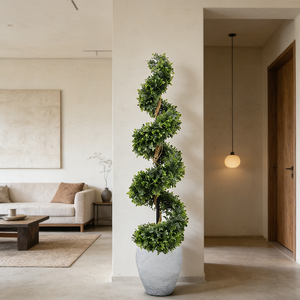 Árbol Artificial de Simulación Milán de Alta Calidad y Ecológico, Bonsái Verde para Decoración del Hogar y Oficina, Ideal para Cumpleaños, Hecho de Plástico - Product Image 3