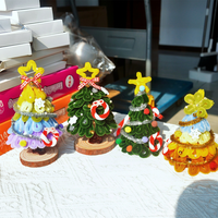 Limpiapipas de Chenilla al por Mayor para Decoración Artesanal Gótica de Halloween y Navidad, Venta a Granel