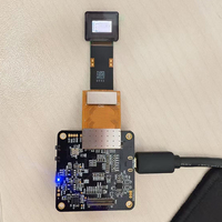 وحدة عرض OLED صغيرة 0.49 بوصة بدقة 1920 * 1080 مع واجهة MIPI I2C، شاشة عالية السطوع لتقنية الواقع المعزز والواقع الافتراضي