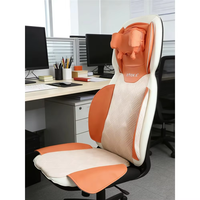 Coussin de siège massant vibrant contrôlé par application intelligente, connectivité Bluetooth, programmes personnalisables, mousse à mémoire de forme avec thérapie thermique