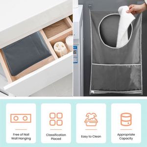 Outstanding Fabric Made Excellence Quality Assured Hanging Organization Bags with Stainless Steel <b>Hook</b> - Product Image 5