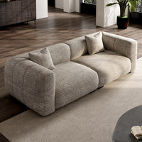 Canapé une place en velours chenille style nordique, subventionné par le gouvernement, pour petits et grands espaces, crème et blanc, pour salon