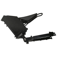 Cadre d'ebike de bafang d'acier de carton pour le vélo électrique d'enduro de vélo électrique de 3000w 5000w 9000w