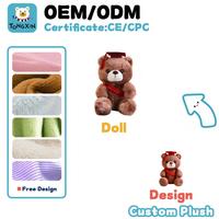 Oso de Peluche Personalizado de Graduación con Emblema Escolar y Birrete de Doctor, Juguete Antiestrés para Doctores y Estudiantes, con Certificación CE
