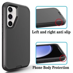 TPU + PC 3-en-1 Color sólido Defender Robot Armor Case para <span class=keywords><strong>Samsung</strong></span> para Galaxy S24 S23 Plus Funda protectora para teléfono móvil a prueba de golpes - Product Image 2