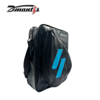 Sac de raquette de badminton portable réglable en cuir PU de marque Dmantis, lot de 2, étui de rangement premium, bandoulière sport, vente en gros OEM RB101