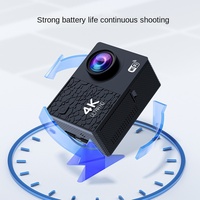 Kamera Olahraga Baru Model Pribadi 4K Tahan Air IP68 Kamera Digital untuk Menyelam Luar Ruangan DV Anti-Goyang Layar 2.0" MicroSD