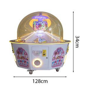 Máquina de grúa de garras para interiores, máquina de grúa de garras operada con monedas para centros comerciales, versión española, máquina de grúa de garras de plástico para niños con dulces - Product Image 3