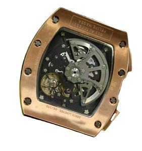 Montre automatique de luxe en acier inoxydable avec mouvement RM011-FM, boîtier en alliage personnalisé élégant avec diamants, analogique mécanique pour homme - Product Image 4