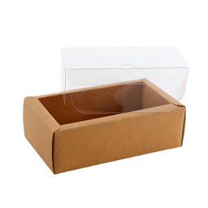 BOÎTE DE PAPIER Offre Spéciale AVEC FENÊTRE CLAIRE BOÎTE DE TIROIR À MANCHON CLAIR LIVRAISON RAPIDE BOÎTE CADEAU - Product Image 3