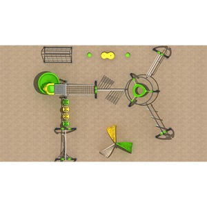 遊園地子供屋外遊具工場が遊園地を楽しく安全な遊び構造にしました - Product Image 3