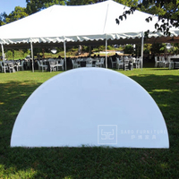 Table Pliante Moderne en Plastique de 150 cm (5 Pi) pour 10 Personnes – Vente en Gros pour Mariages, Banquets, Événements Extérieurs et Fêtes