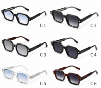 Lunettes de soleil de luxe rétro carrées Lmamba 3608, protection UV400, G850, écologiques, unisexes, de haute qualité