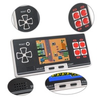 Système de jeu portable 8 bits 200 jeux gratuits écran couleur TFT 3.0 pouces lecteur de jeu portable rétro sortie AV compatible avec les écouteurs