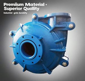 Bomba de Lodos Horizontal de Alta Resistencia OEM ODM 2025, Bomba Centrífuga de Succión de Lodo de Alta Eficiencia y Ahorro de Energía - Product Image 3