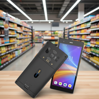 PDA robuste avec lecteur RFID, Android 12 OS, 4G, scanner de codes-barres, étanche IP65, antichoc, 5G/WiFi, écran 5,99'', en stock